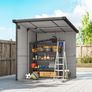 Plastic Garden Shed 6 x 6ft Image 9