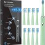 Electric Toothbrush for Adults and Kids - PHYLIAN H7 Rechargeable Whitening Toothbrush with 8 Duponts Brush Heads, 5 Modes, 3 Hours Fast Charge for 120 Days MULTIPLE COLOURS AVAILABLE (FREE POSTAGE) Image 2