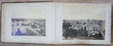 Victorian Photograph Album Photo Card Album  Antique Cabinet Card Photographs Photos 21 Page 42 Photos