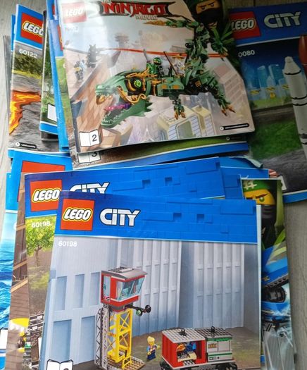 lego instructions books