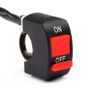 Motorcycle Moterbike Motor Cycle Bike Handlebar Fog Light Switch ON-OFF Button Switch 12VDC for U5 U7 LED Head Lamp Angel Eyes Light Motorbike Accessories Image 2