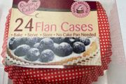 24 Paper Flan Cases