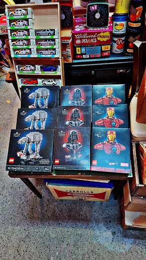 Star Wars and Marvel Lego