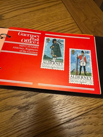 ALDERNEY presentation packs collestion