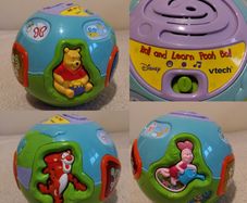 VTECH Roll and Learn Ball - Winnie the Pooh educational Musical toy