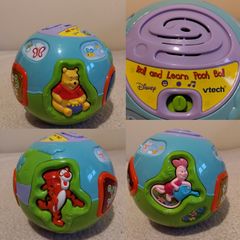 VTECH Roll and Learn Ball - Winnie the Pooh educational Musical toy