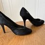 BAROCO Black textured heels EUR35 Image 7