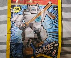 lego Zane-Mech paper bag