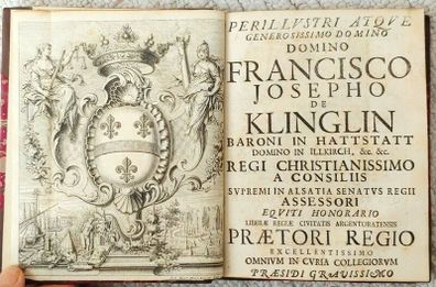 Medical dissertation, Wencker, Augustus. Observatinem Rariorem de Virgine, 1735