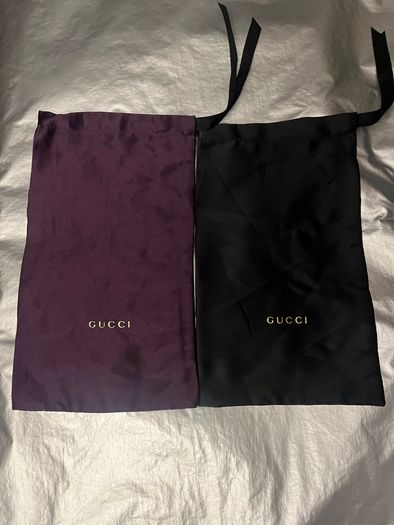 Alexander McQueen Versace Gucci genuine sunglasses soft case cover bag