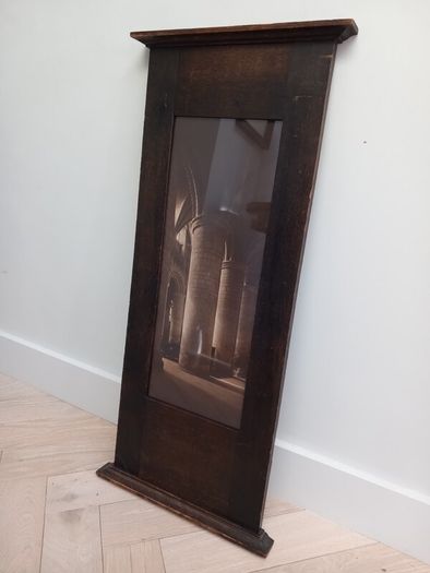 Very large framed carbon photograph 1905