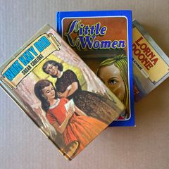 Vintage Books Bundle Classics Little Women What Katy Did Lorna Doone
