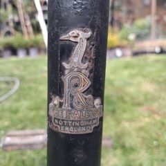 antique mens Raliegh  high nelly bike