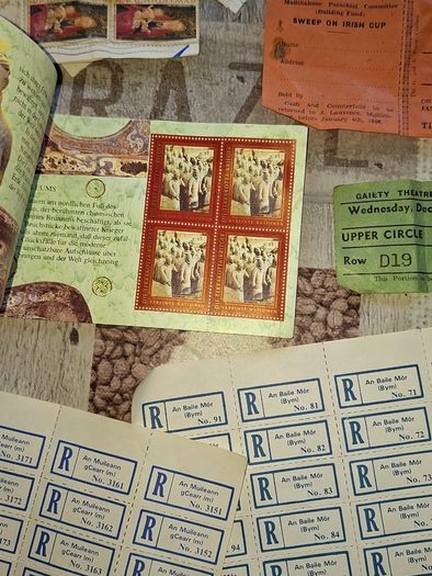 Large Lot of Stamps, Tickets, Labels etc., Postage Available or Collection