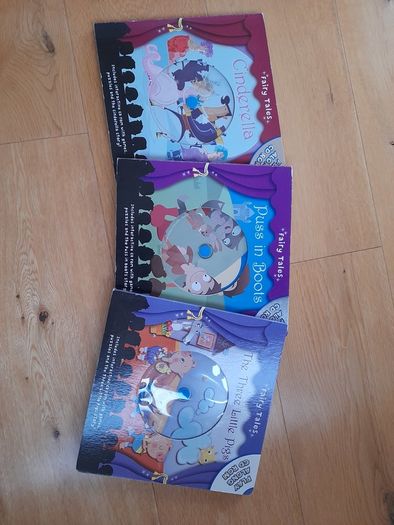 Childrens books and cds (fairytales)