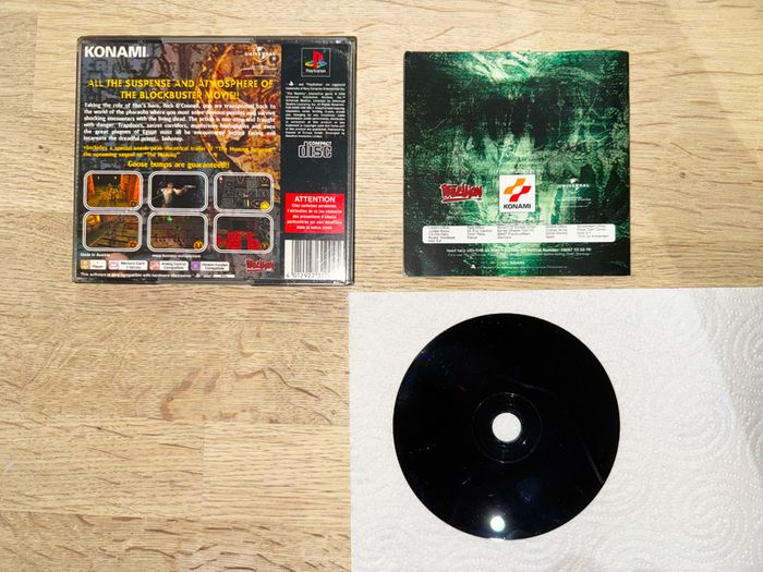 The Mummy (Complete in box, READ description) PlayStation 1 Retro PS1