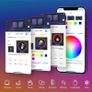 DreamColor LED Strip with Built-in IC CHIP, App, timer, music sync Image 5