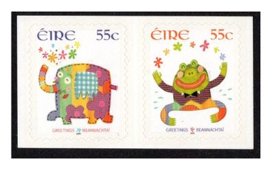 2008 Ireland Greeting Booklet Commemorative Stamps Mint Never Hinged (MNH)