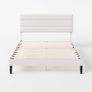 Double Bed Frame Bed 135 x 190 cm  30cm Height  Upholstered platform Image 2