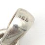 Vintage 925 Sterling Silver & Smoky Quartz Teardrop Scrollwork Pendant Image 6