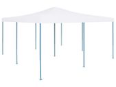 Folding Gazebo 5x5 m White