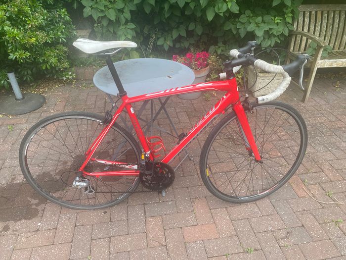 Medium Red Specialized Allez Road Bike