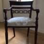 Statement Mahogany Chair Image 3