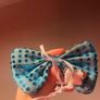Funky blue bowtie - with glitter and LED lights! Image 2