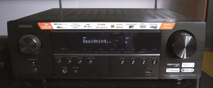 Denon AVR-S660H HDR10, HDR10+ Dolby Vision HLG HDMI HDCP 2.3 8K WiFi Bluetooth Alexa Google Siri Apple play HEOS all the bells and whistles