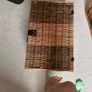 vintage wicker picnic basket Image 2