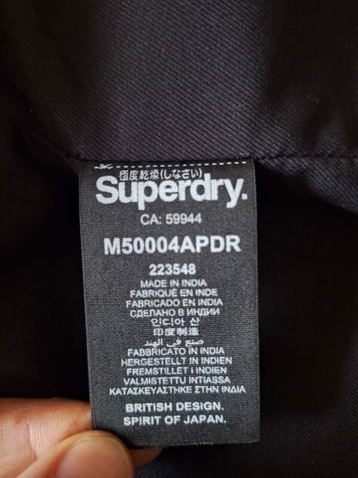 Superdry Leather Jacket