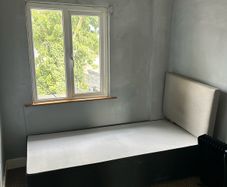 single bed with headboard free