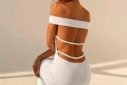 Brand new white dress