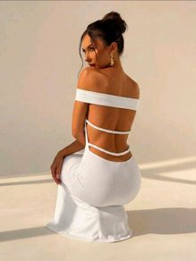 Brand new white dress