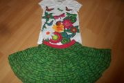Fab Desigual Reversible Skirt + TShirt