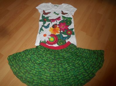 Fab Desigual Reversible Skirt + TShirt