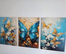 3 canvas 46x66cm
