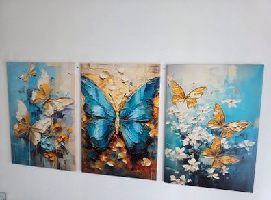 3 canvas 46x66cm