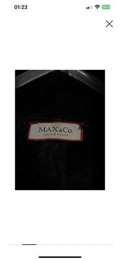 Shearling coat faux fur Max & Co