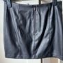 oasis faux leather mini skirt Image 2