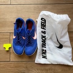 Blue Nike Rival Distance Track Spikes