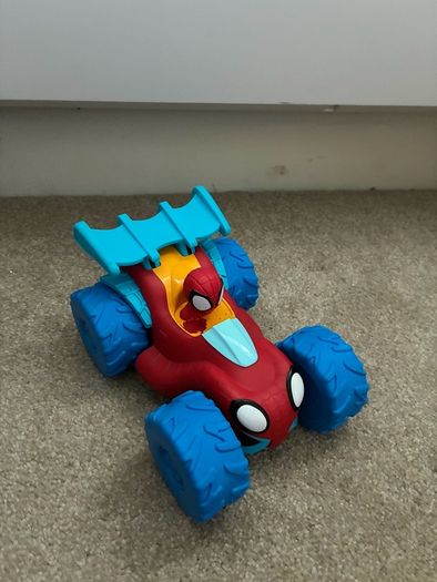 Inertia Spidey toy car