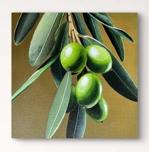 Acrylic painting on canvas board