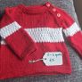 County colours hand knitted kids jumpers Image 4