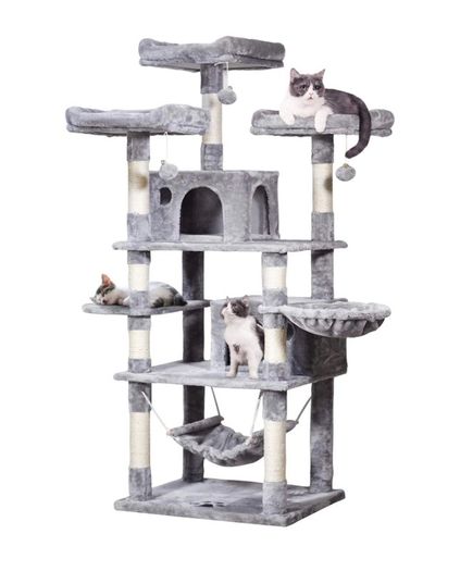 Cat Tree Tower High Qulaity Large170cm Cat Scratching Post With Condos ...