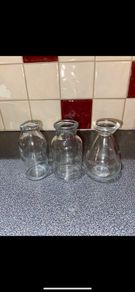 Glass Jars - set of 3 - 14 sets