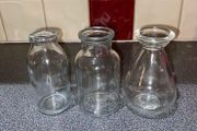 Glass Jars - set of 3 - 14 sets