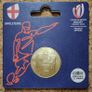 France 0.25 Euro Uncirculated Coin Set of Six 2023 - Rugby World Cup France (France, Ireland, Wales, England, Scotland, Emblem) Image 7
