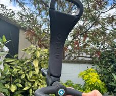 Micro mini seat and O handle for toddler
