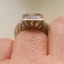 Silver Quartz Ring Image 3
